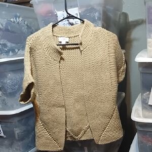 Loft Knit Short Sleeve Cardigan